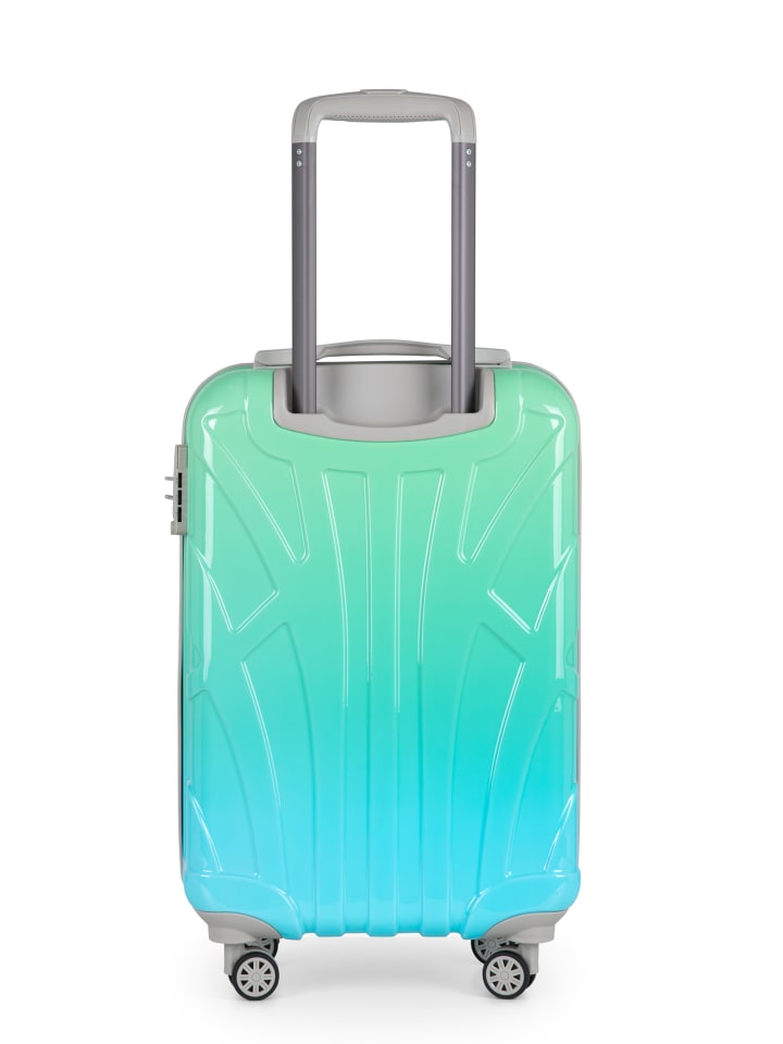 suitline Handgepäckkoffer 55x35x20 cm Carry-On 55cm Hartschale 34 L in Northern Lights günstig kaufen S