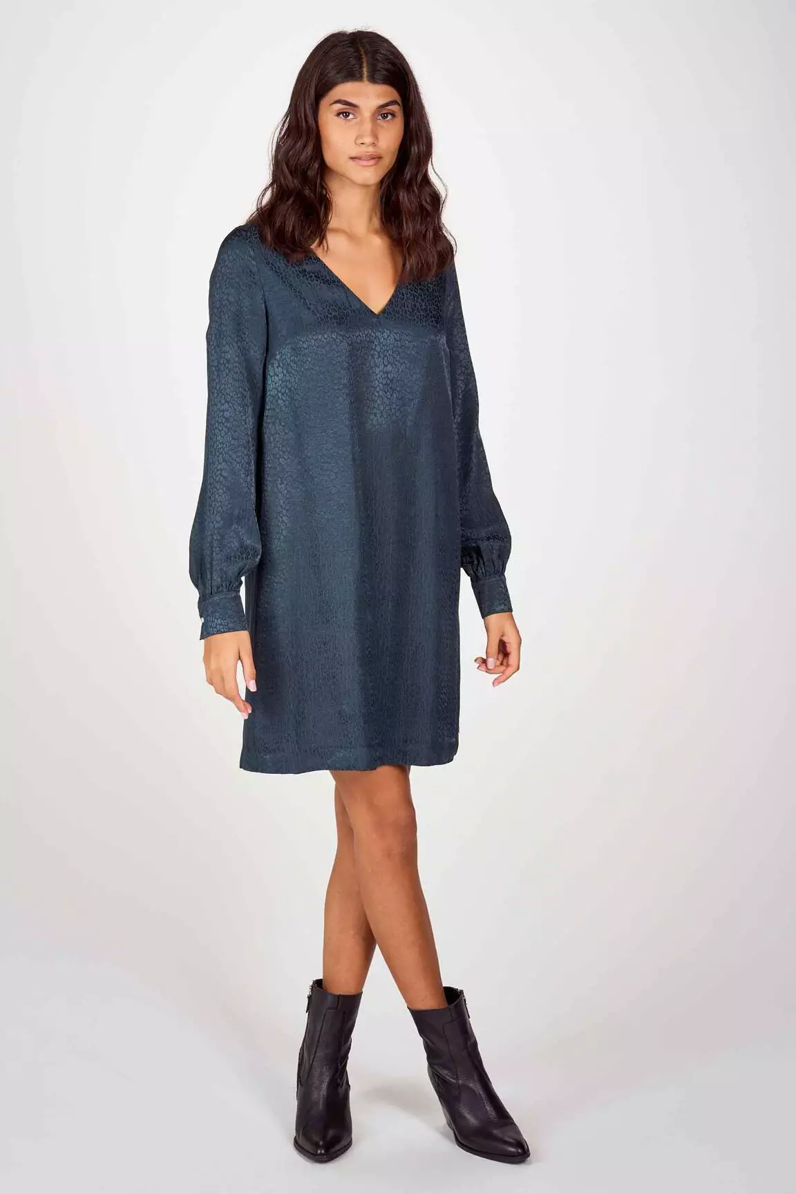 Ikks Robes Mi Longues Femme couleur vert