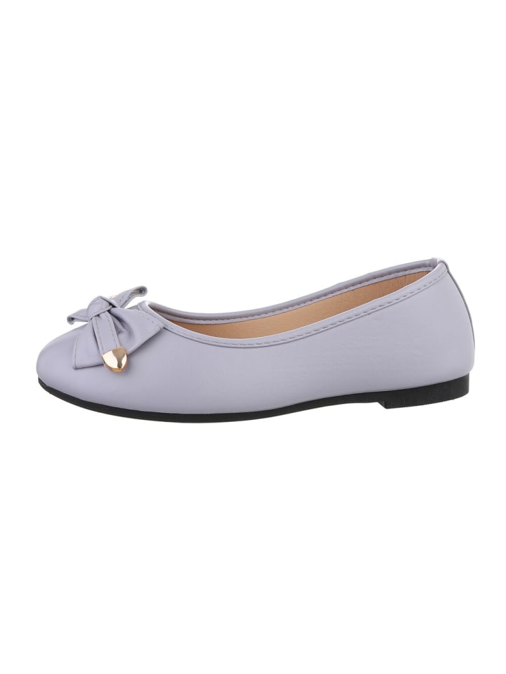 Ital-Design Ballerina in Grau günstig kaufen
