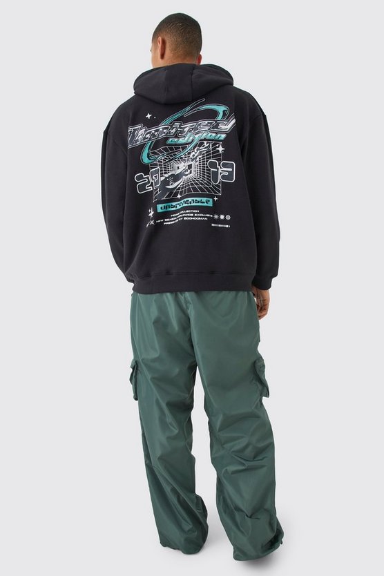 Oversize Limited Edition Hoodie mit Reißverschluss