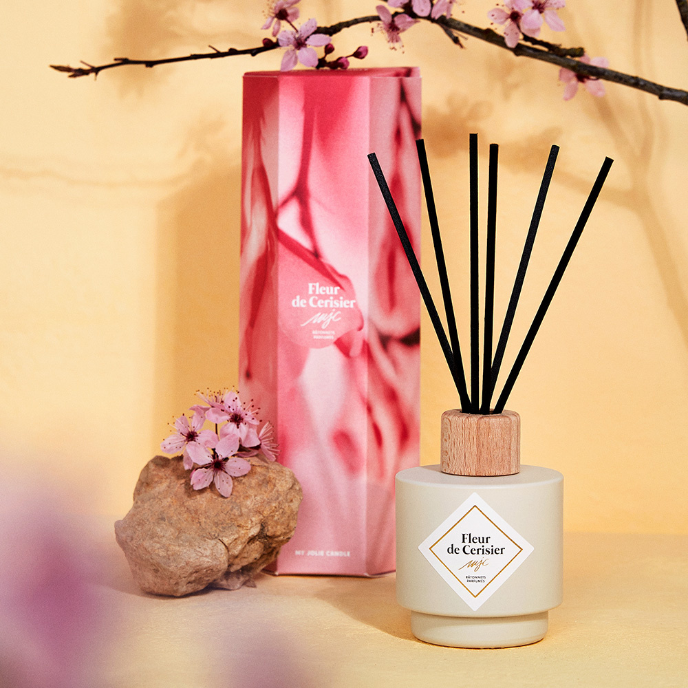 my jolie candle Bouquet parfumé fleur de cerisier Diffuseur parfum