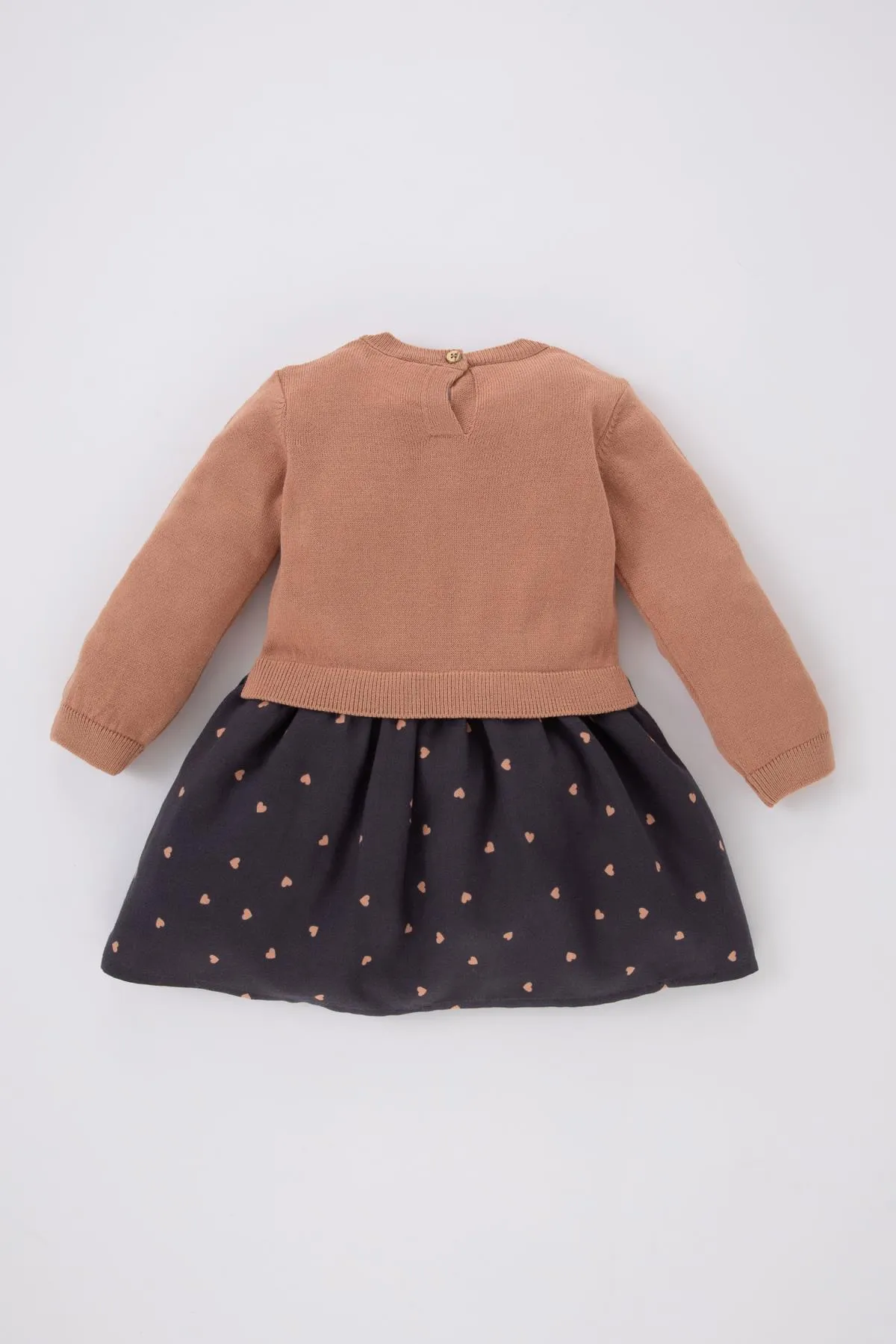DeFacto  Gemustertes Langarmkleid für Babys