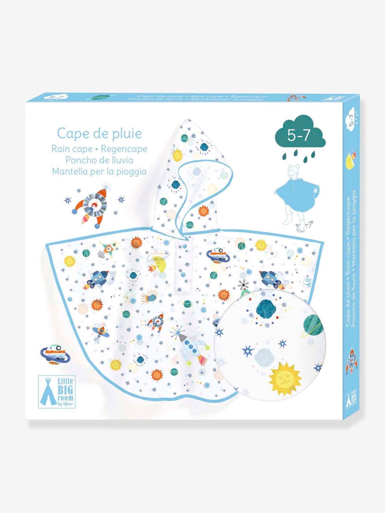 Cape de pluie 5/7 ans DJECO rose