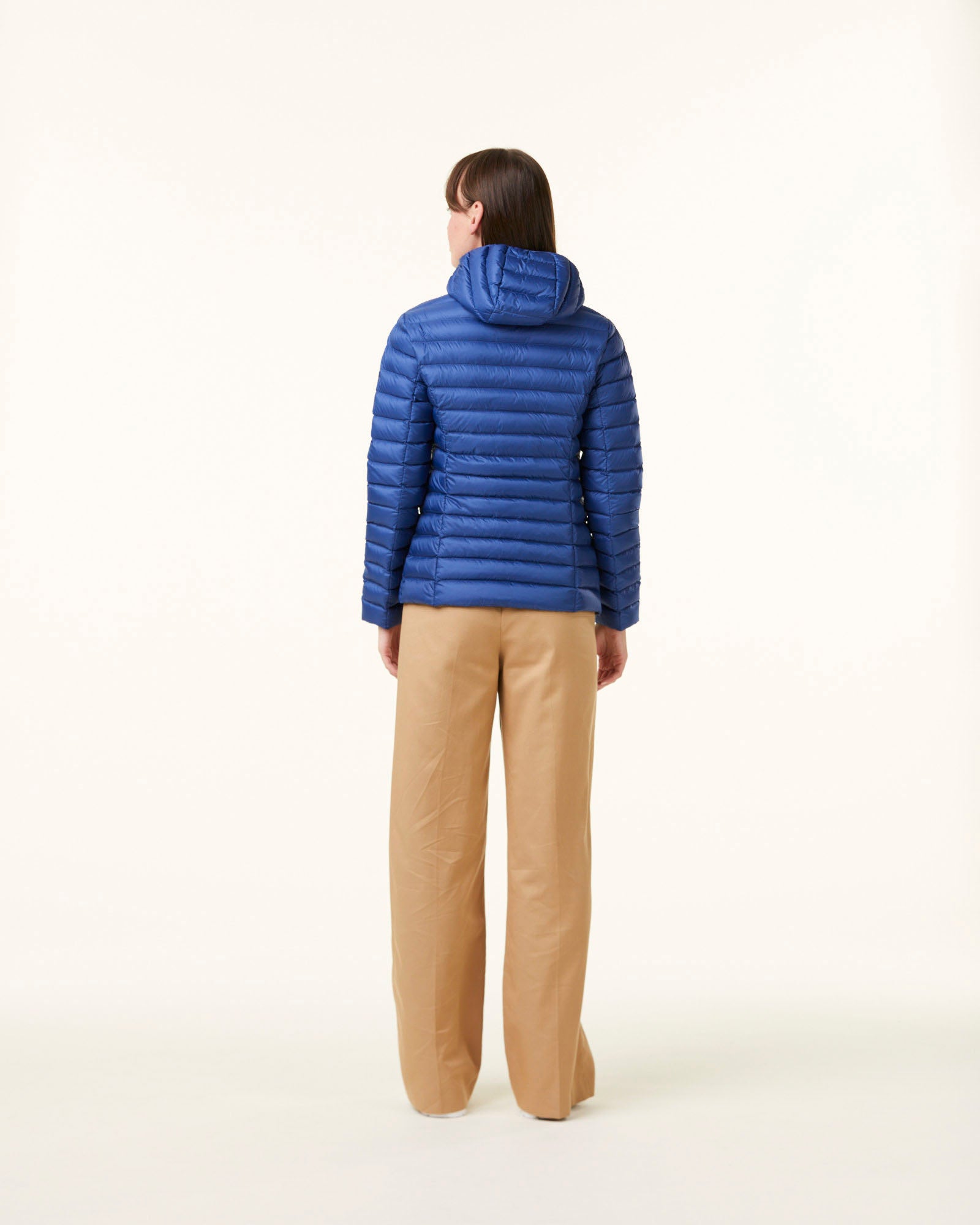Doudoune légère à capuche Dark denim Cloe