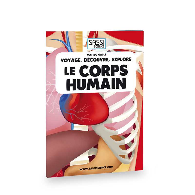 Puzzle découverte du Corps Humain et son livret Sassi