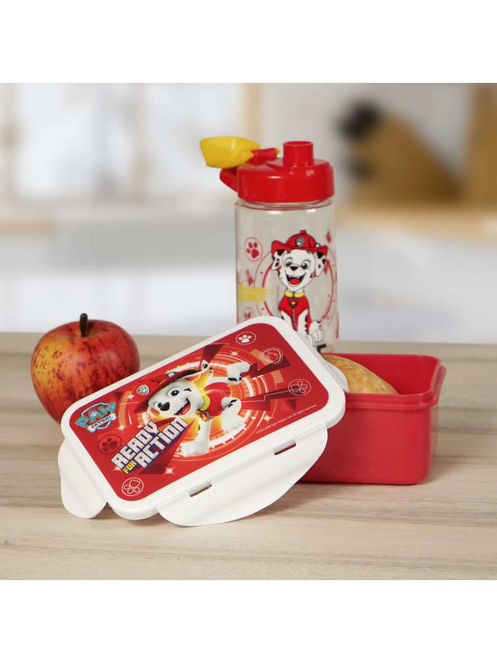 Geda Labels Brotdose Paw Patrol Marshall in Rot - 16x10,5x6,5cm günstig kaufen onesize