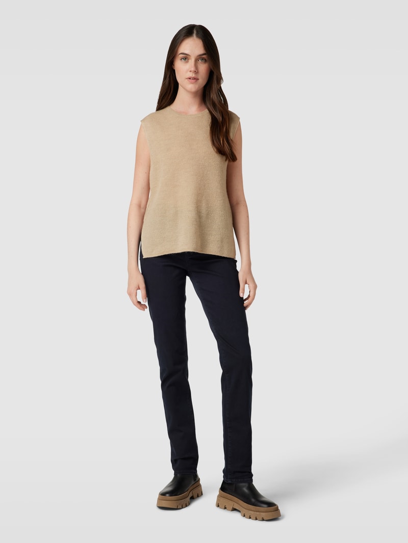 Jeans im 5-Pocket-Design Modell 'Mary' in marineblau