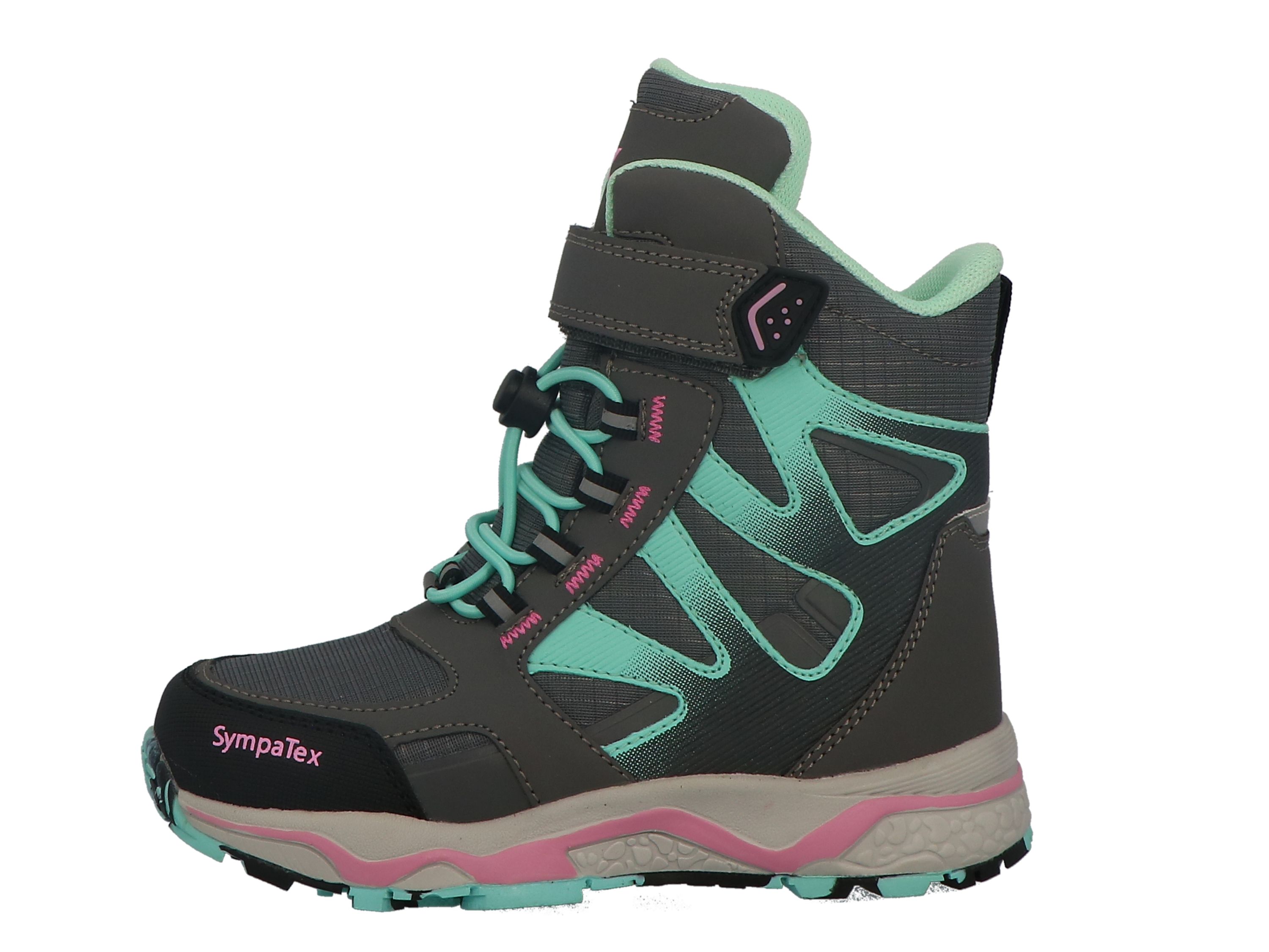 Lurchi Schneestiefel Lenno-SYMPATEX - grey-turquoise