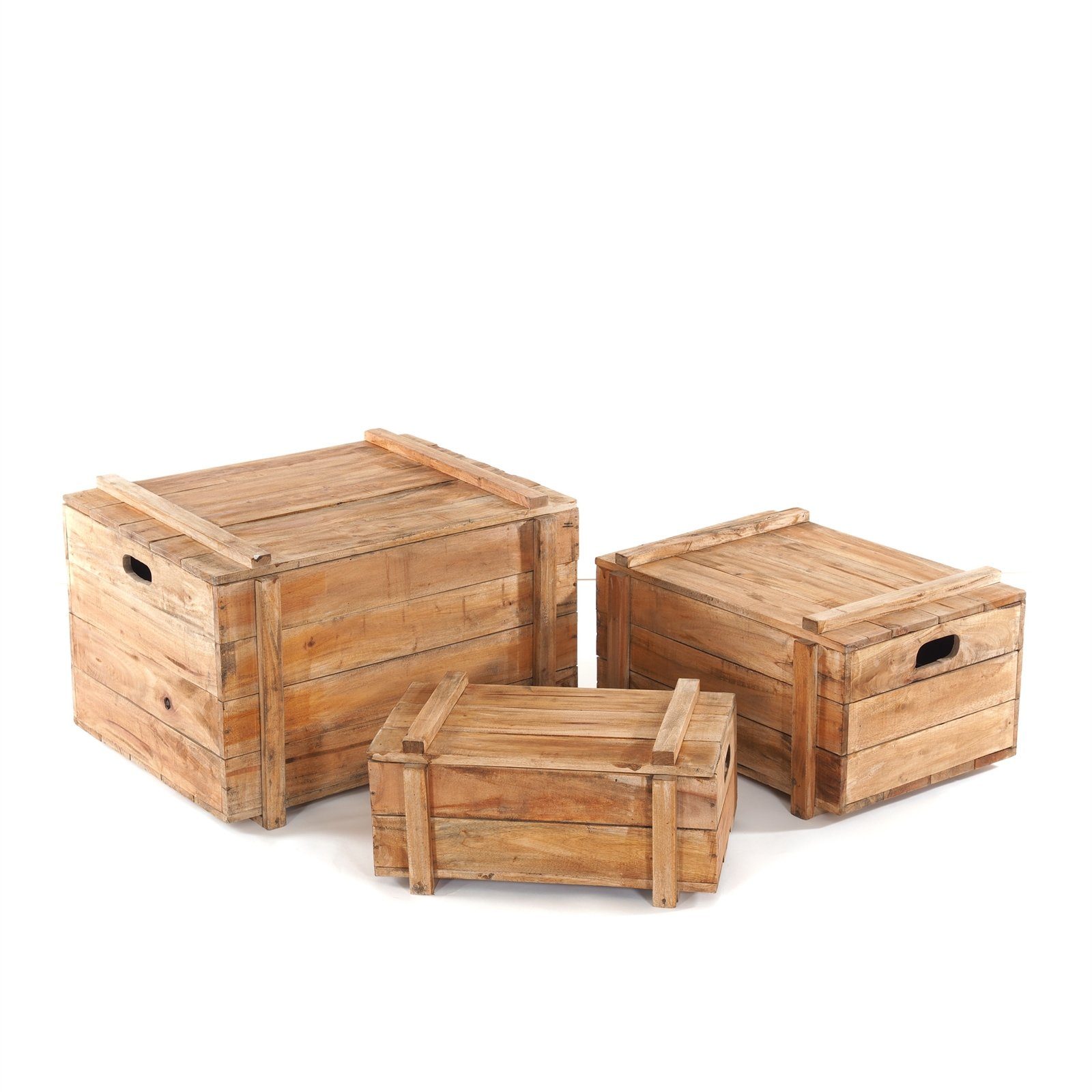 DESIGN DELIGHTS Truhe 3ER TRUHENSET 