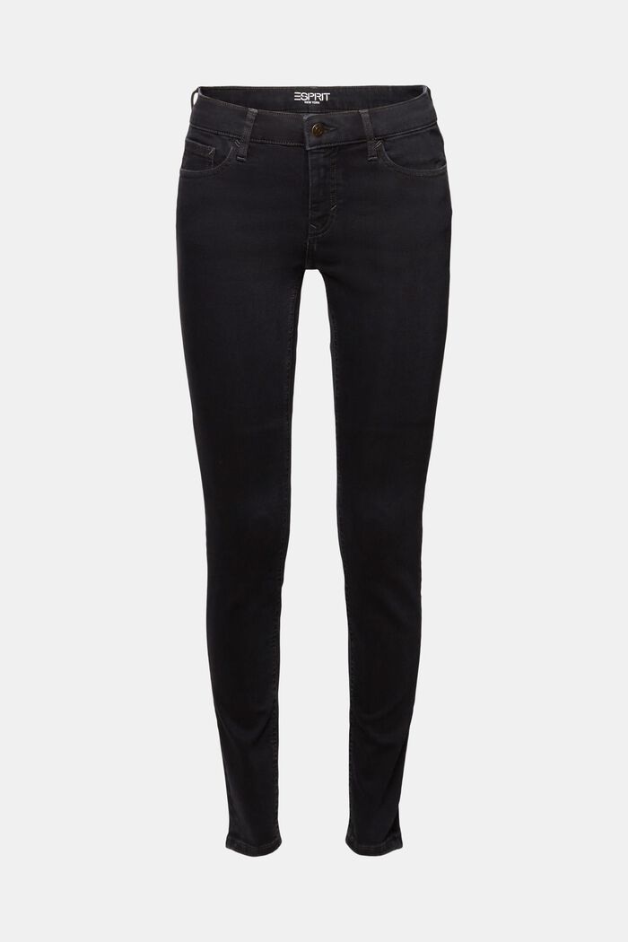Recycelt: Skinny Jeans mit mittelhohem Bund