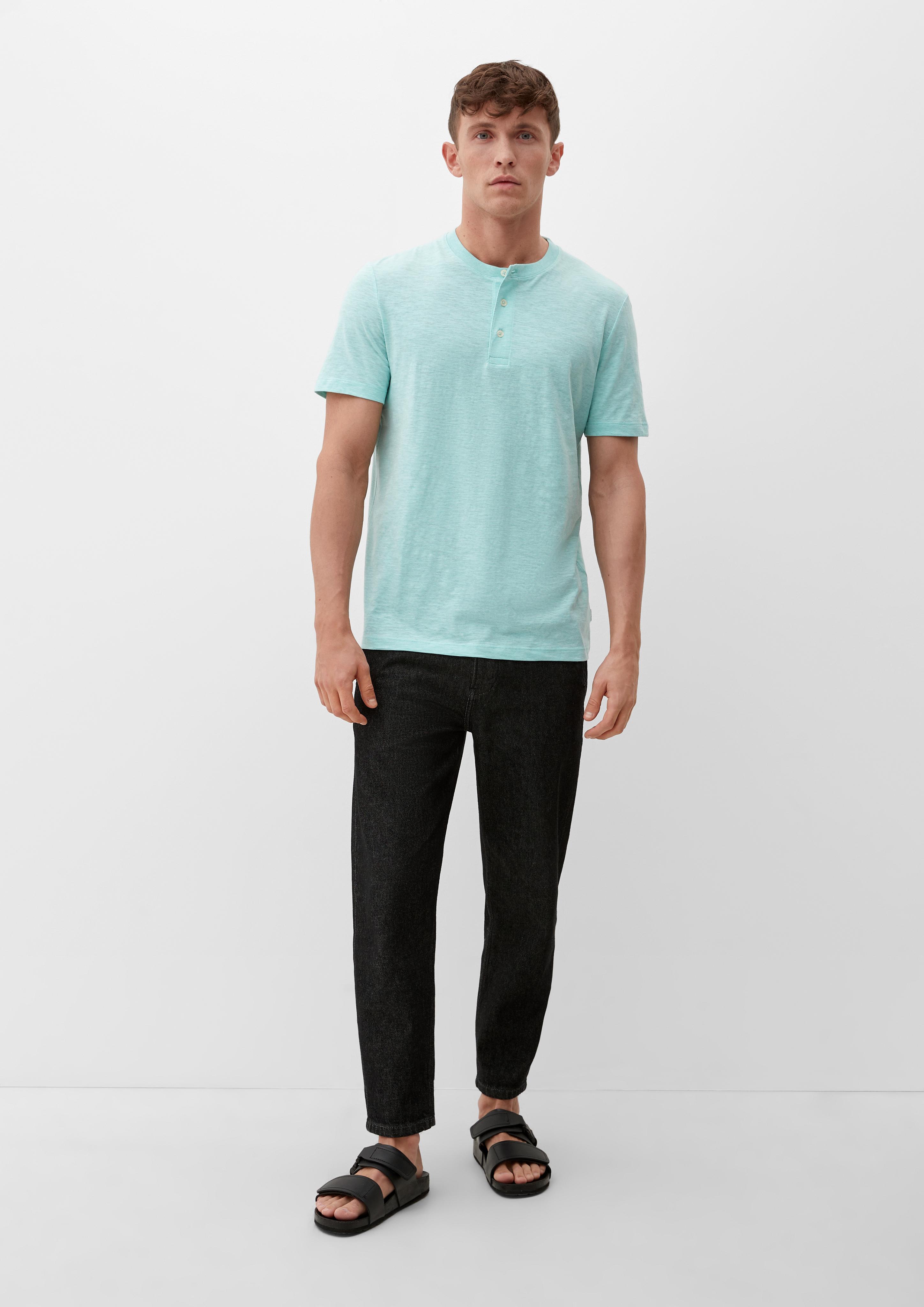 T-Shirt mit Henleyausschnitt  2132724-60W2