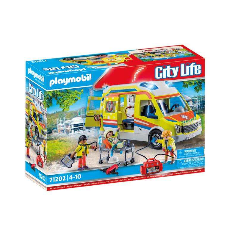 71202 Ambulance avec effets lumineux et sonore Playmobil City Life