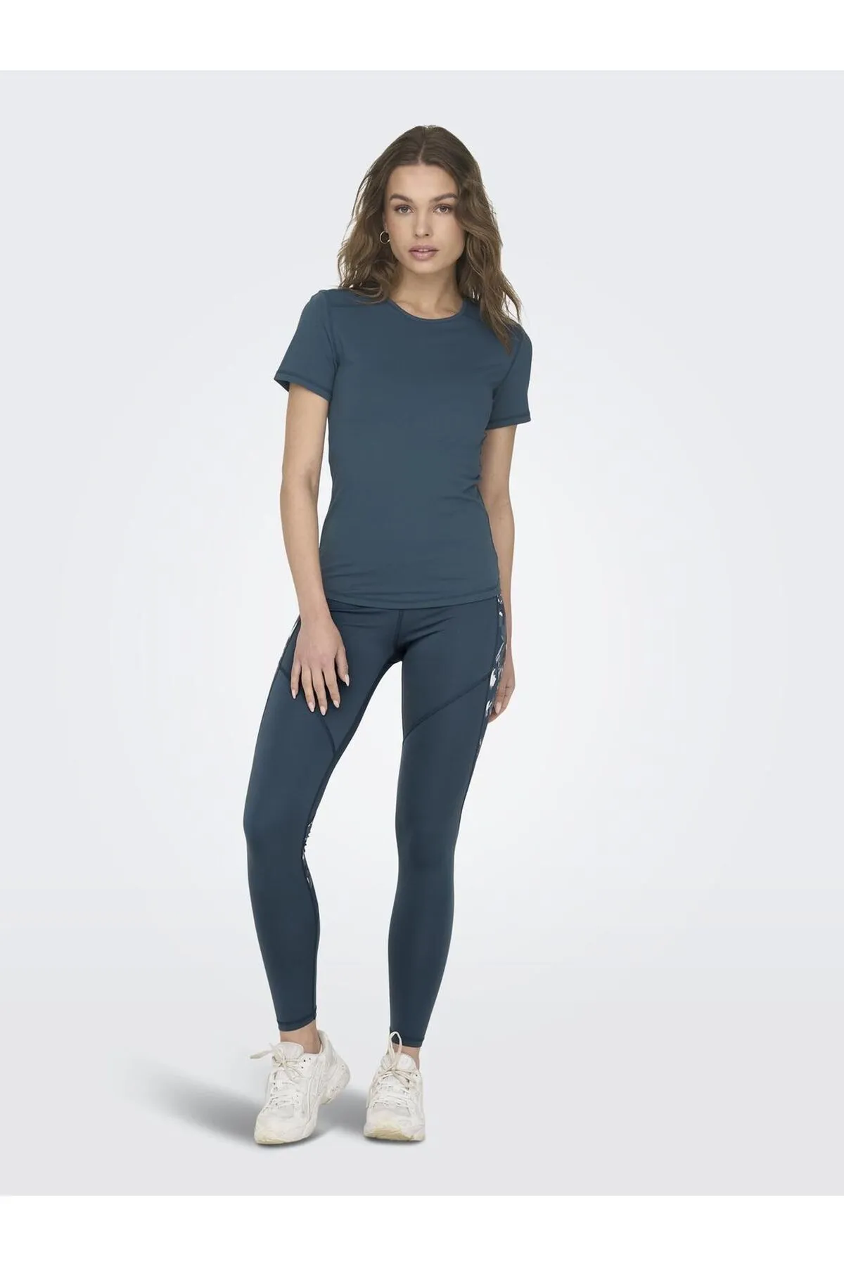 Only Play  Sport-Leggings - Blau - Mittlerer Bund