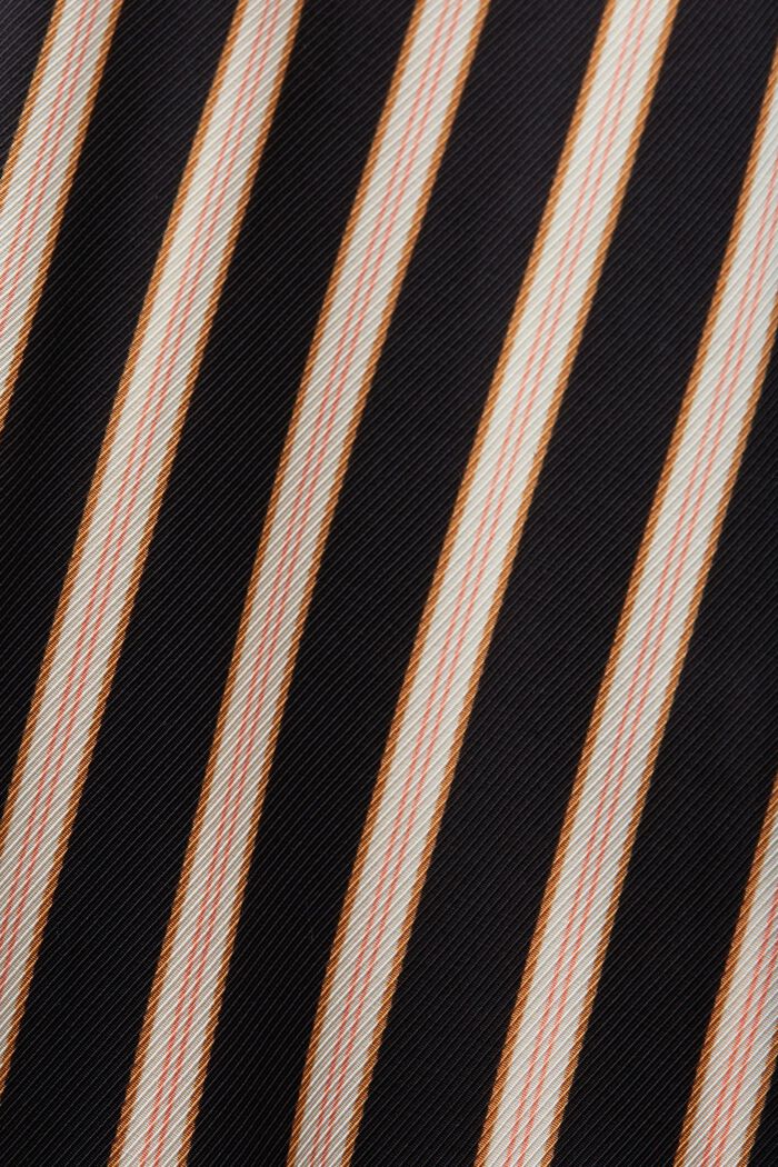 Gestreifte Hose mit weitem Bein
