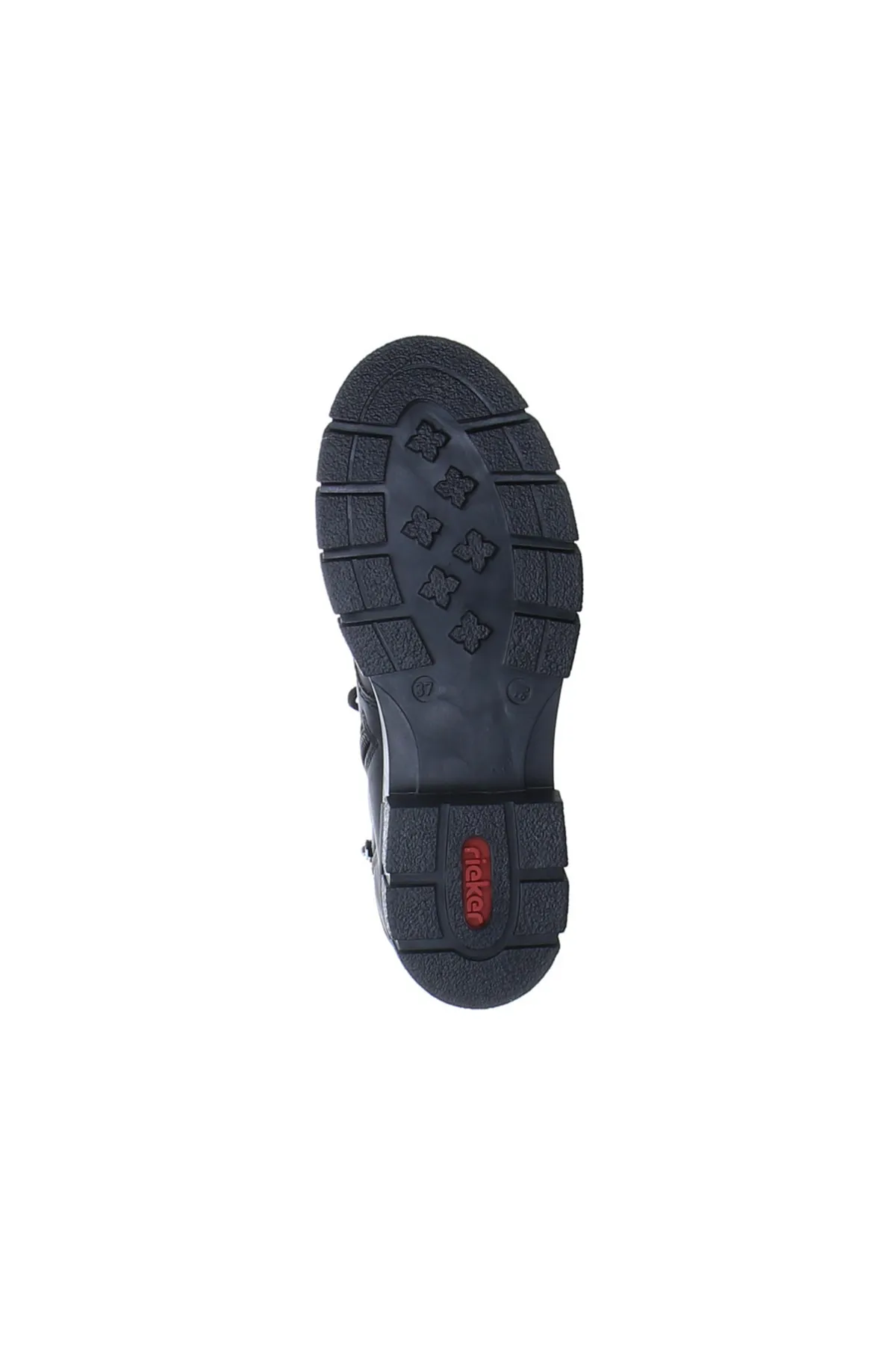Rieker  Stiefelette - Schwarz - Flacher Absatz