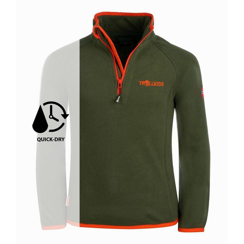 Trollkids Nordland Fleecejacke Kinder
