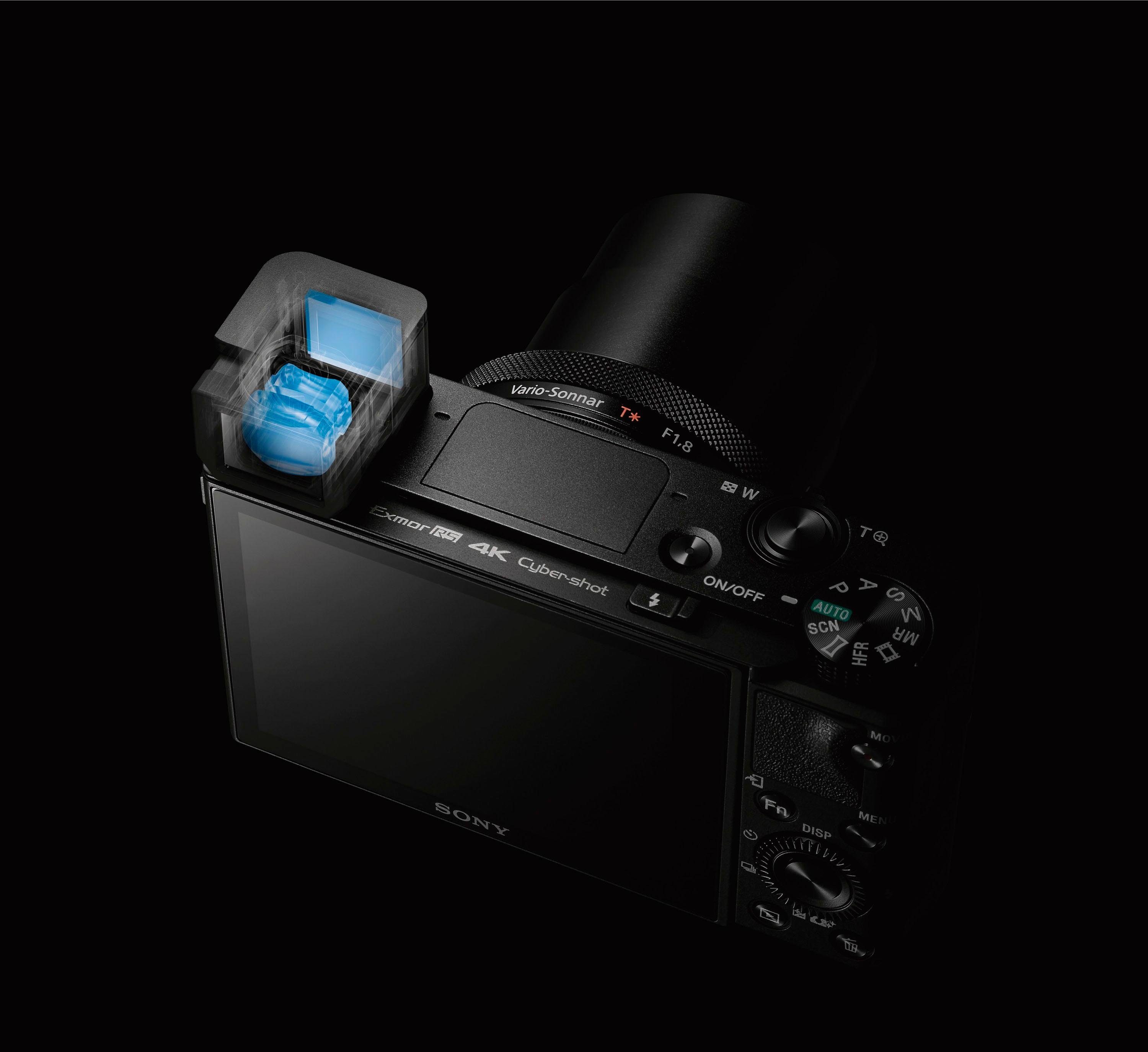 Sony DSC-RX100 VA Kompaktkamera (Carl Zeiss Vario Sonnar T*, 20,1 MP, NFC, WLAN (Wi-Fi)