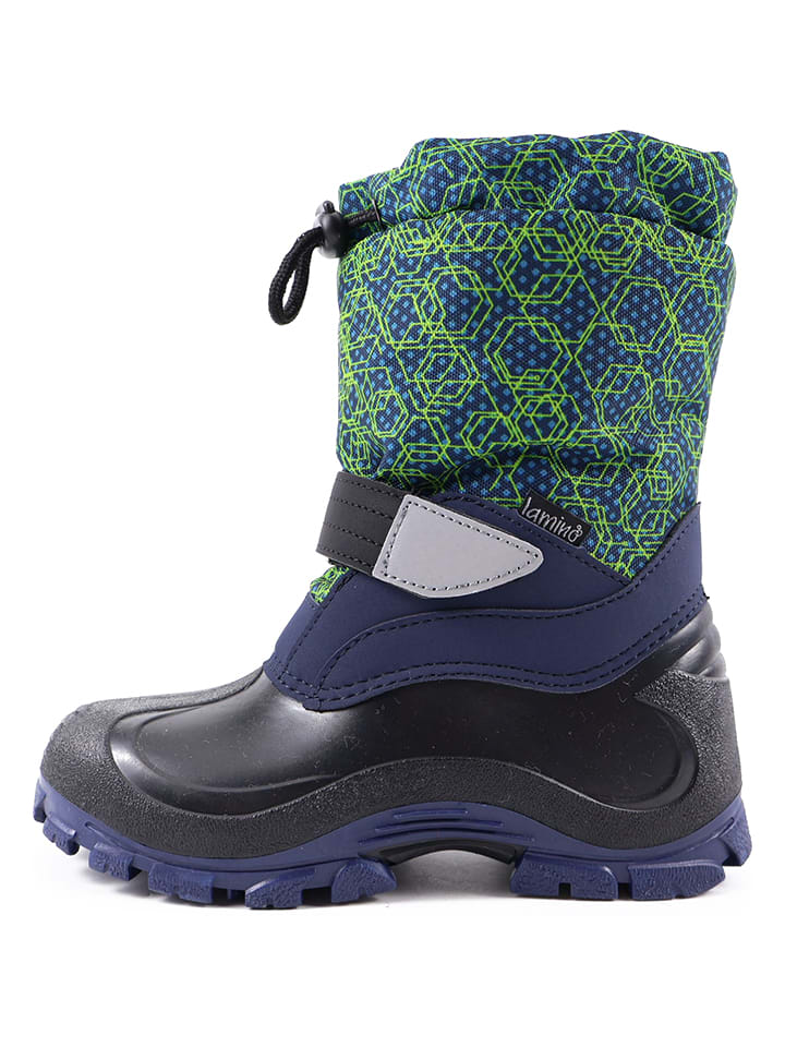 lamino Winterboots in Dunkelblau/ Grün günstig kaufen