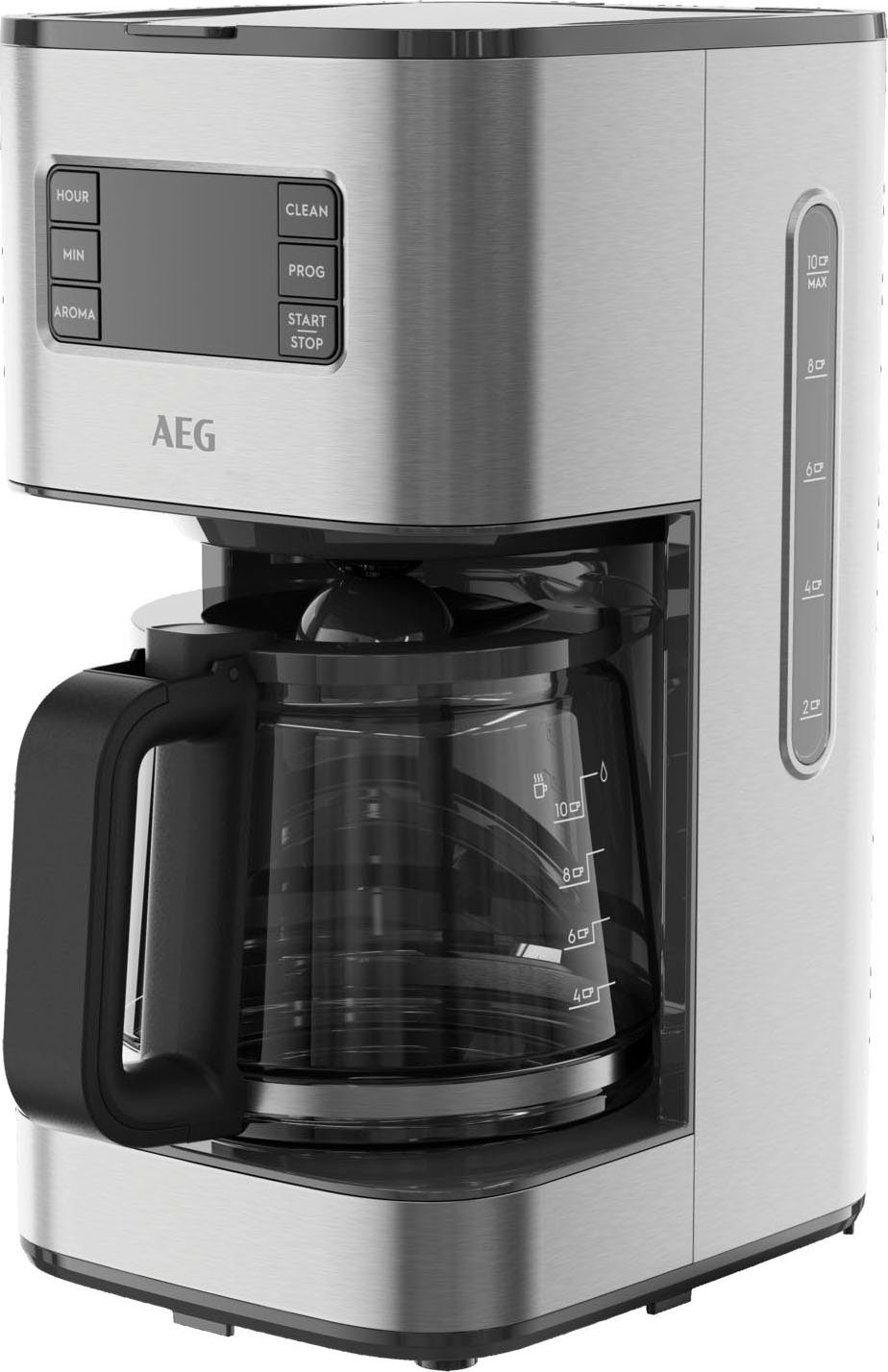AEG Filterkaffeemaschine Gourmet 6 CM5-1-6ST, 1,25l Kaffeekanne, Korbfilter 1x4
