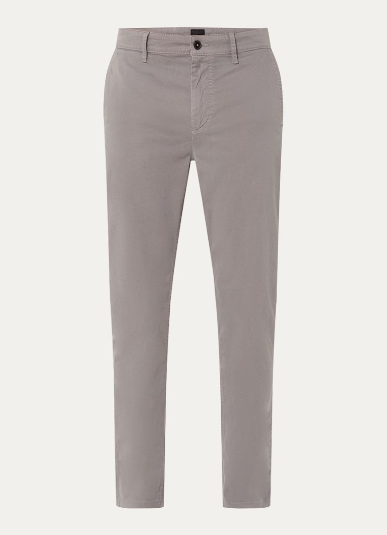 Pantaloni chino slim fit HUGO BOSS cu buzunare laterale