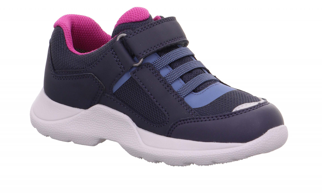 RUSH - Blau/RosaSneaker low mit Klettverschluss
