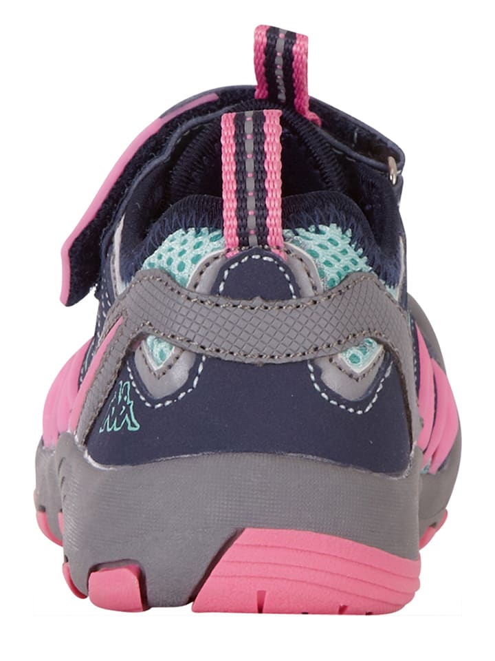 Kappa Halbsandalen in Grau/ Rosa günstig kaufen