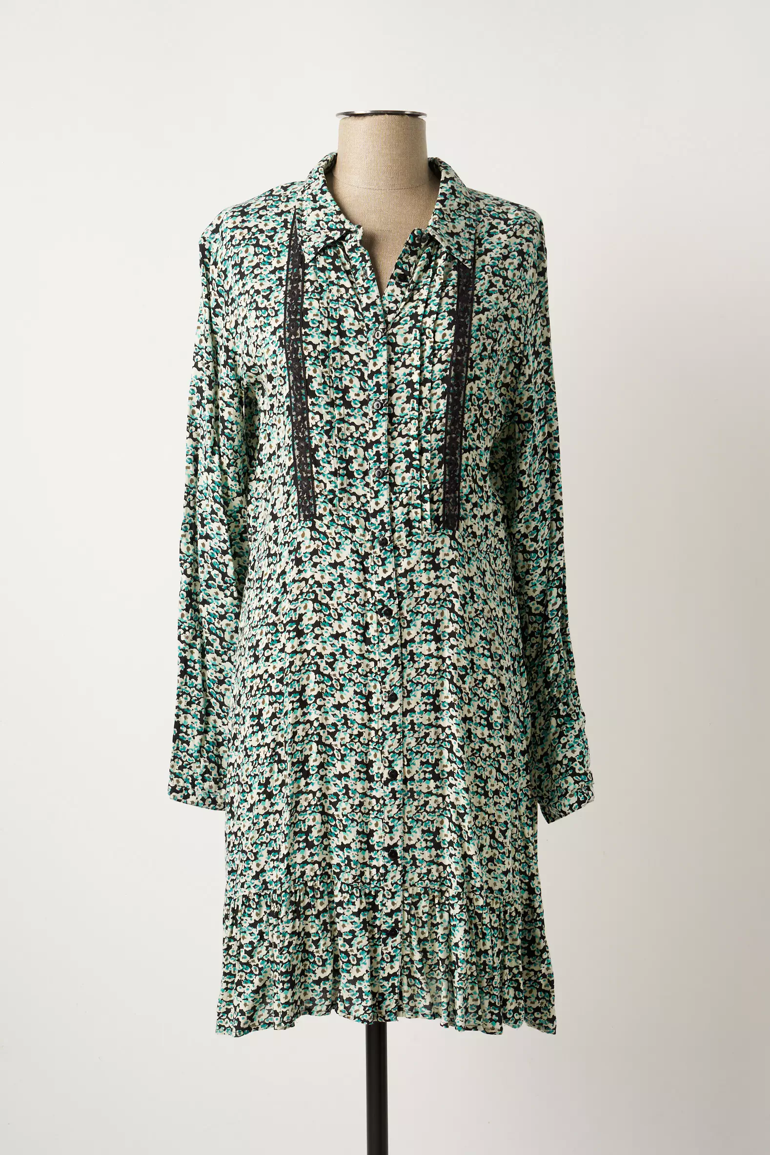 Blend She Robes Mi Longues Femme couleur vert