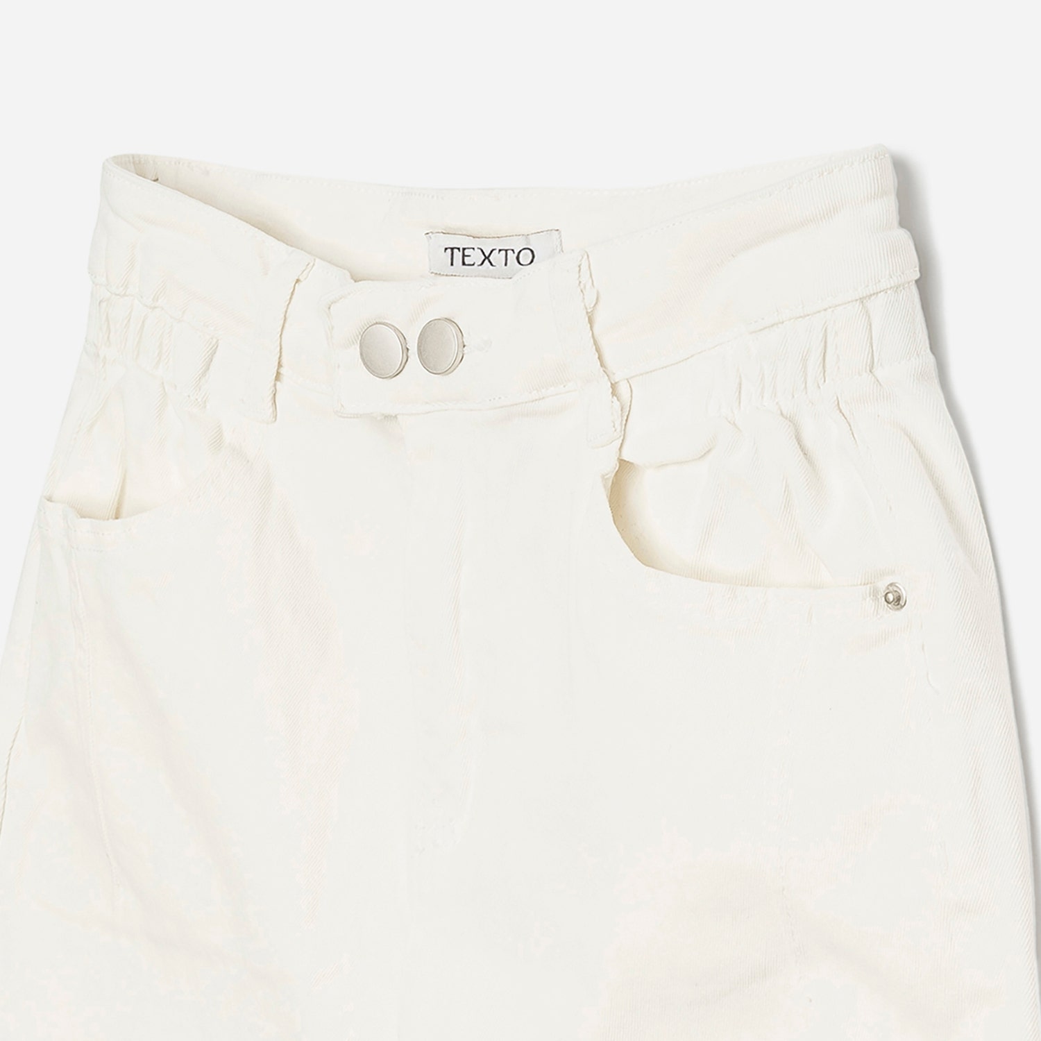 Jean slouchy TEXTO écru
