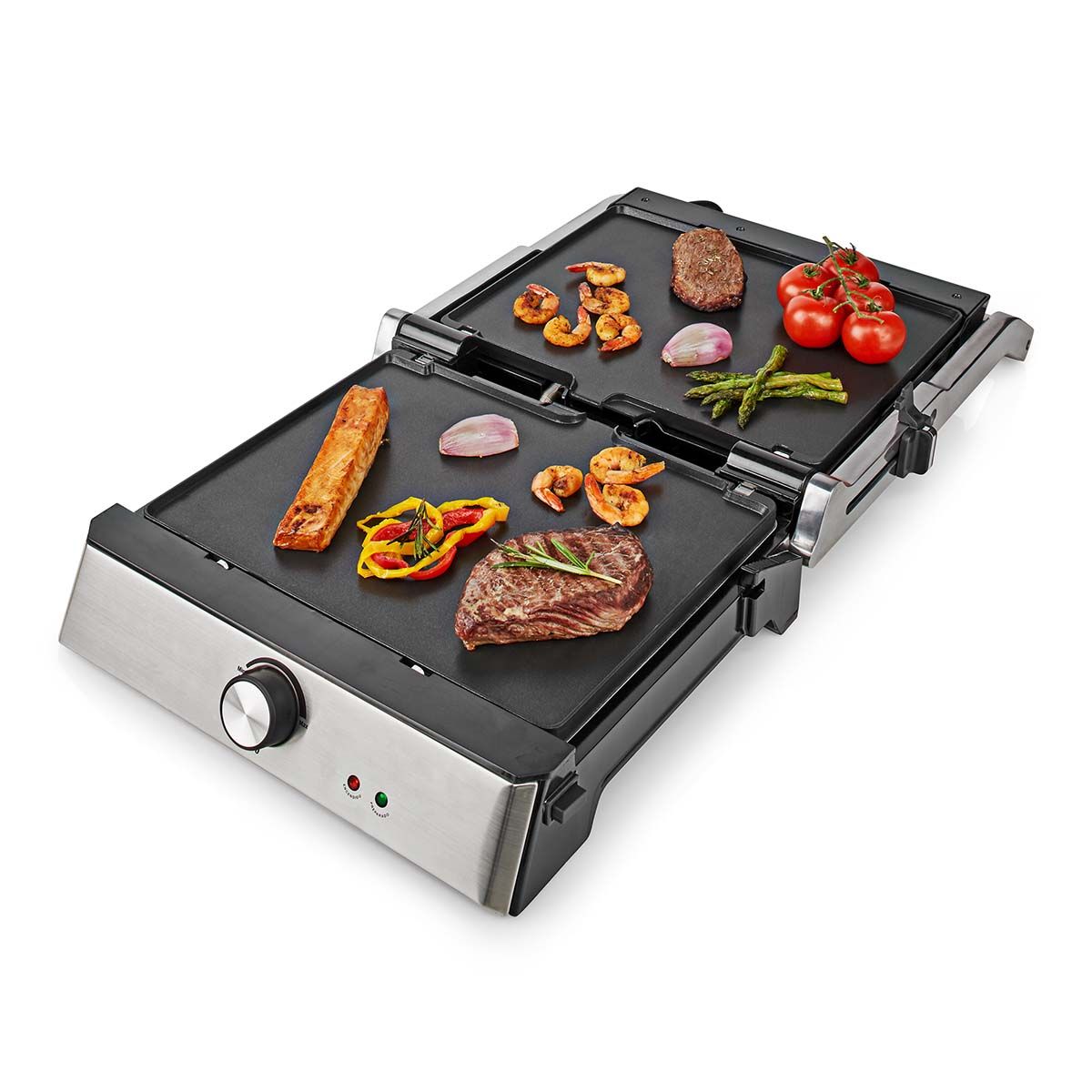 Nedis KAGR151FSR Kontakt Grill