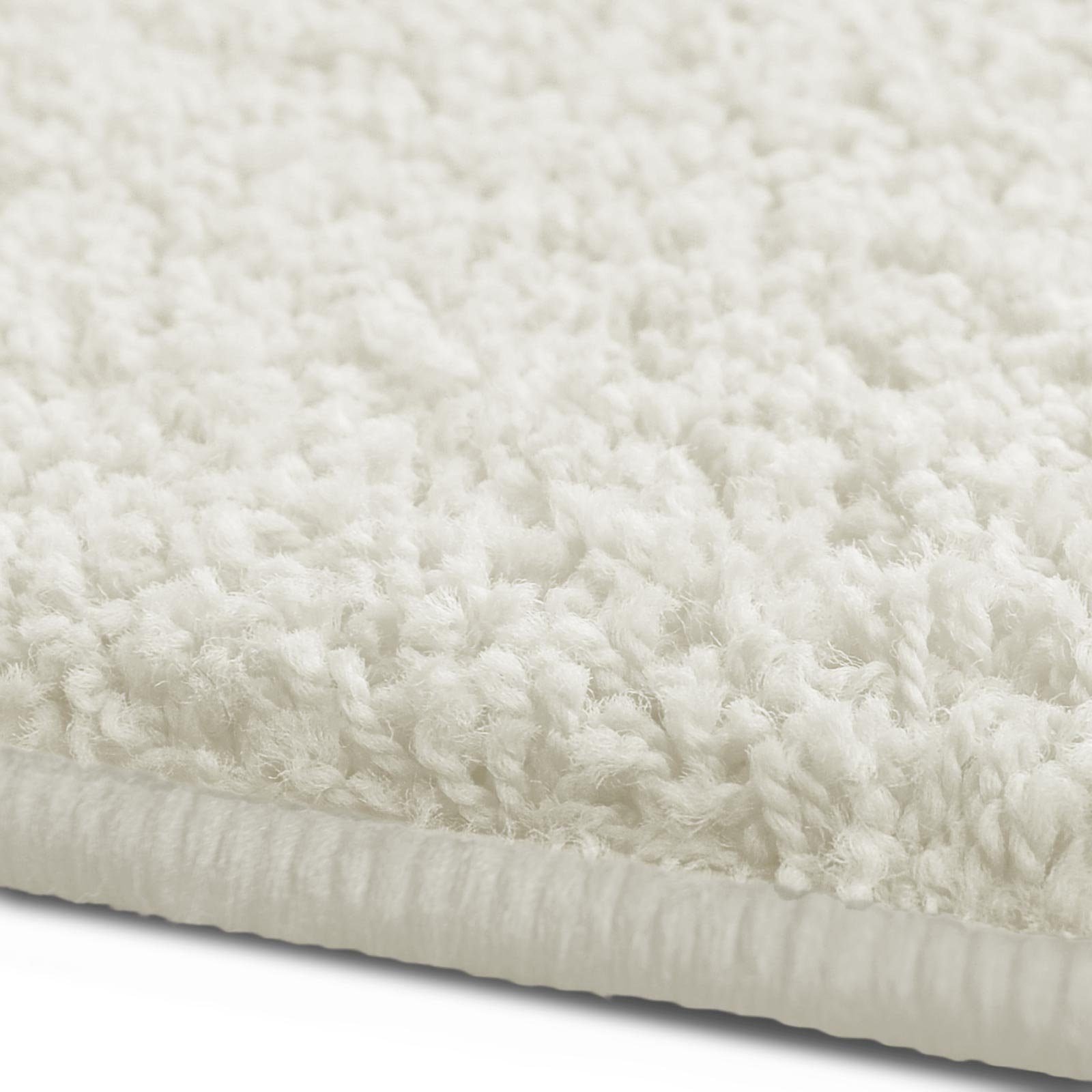 Hochflor-Bettumrandung Barcelona Creme, 3 Größen, Teppichläufer, ideal im Schlafzimmer Floordirekt, Höhe 22 mm, (3-tlg), Shaggy
