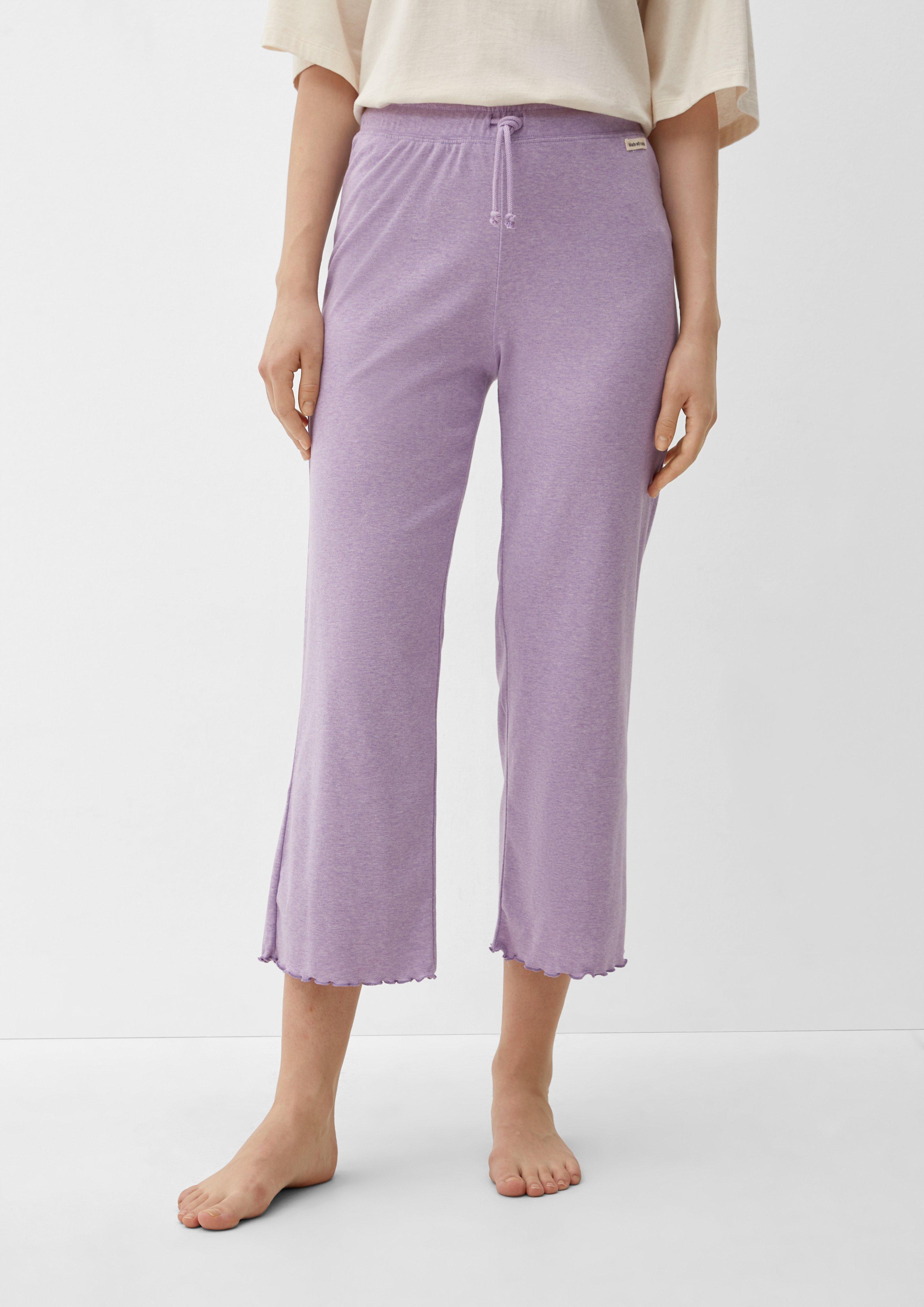 Pyjamahose mit Rollsaum  6008400-4800