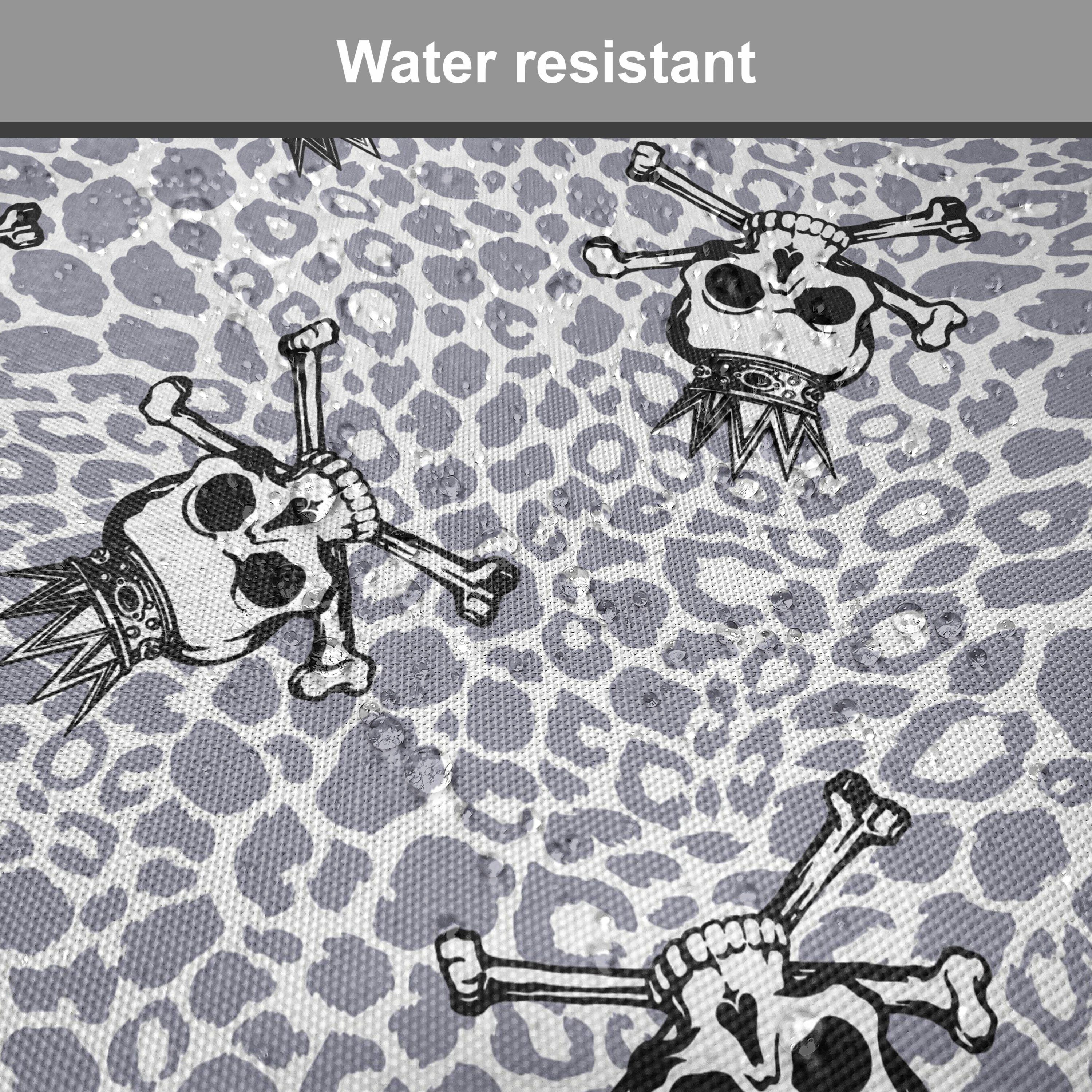 Abakuhaus Stuhlkissen Dekoratives wasserfestes Kissen mit Riemen für Küchensitze, Tier Schädel-Knochen Wilde