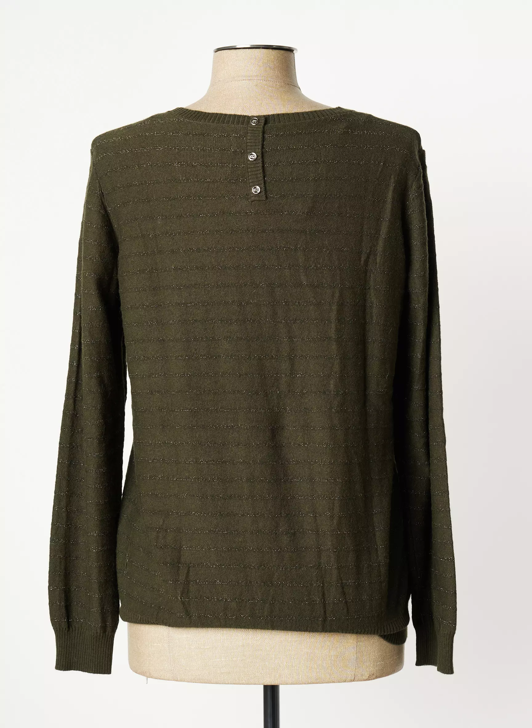 C Est Beau La Vie Pulls Femme couleur vert