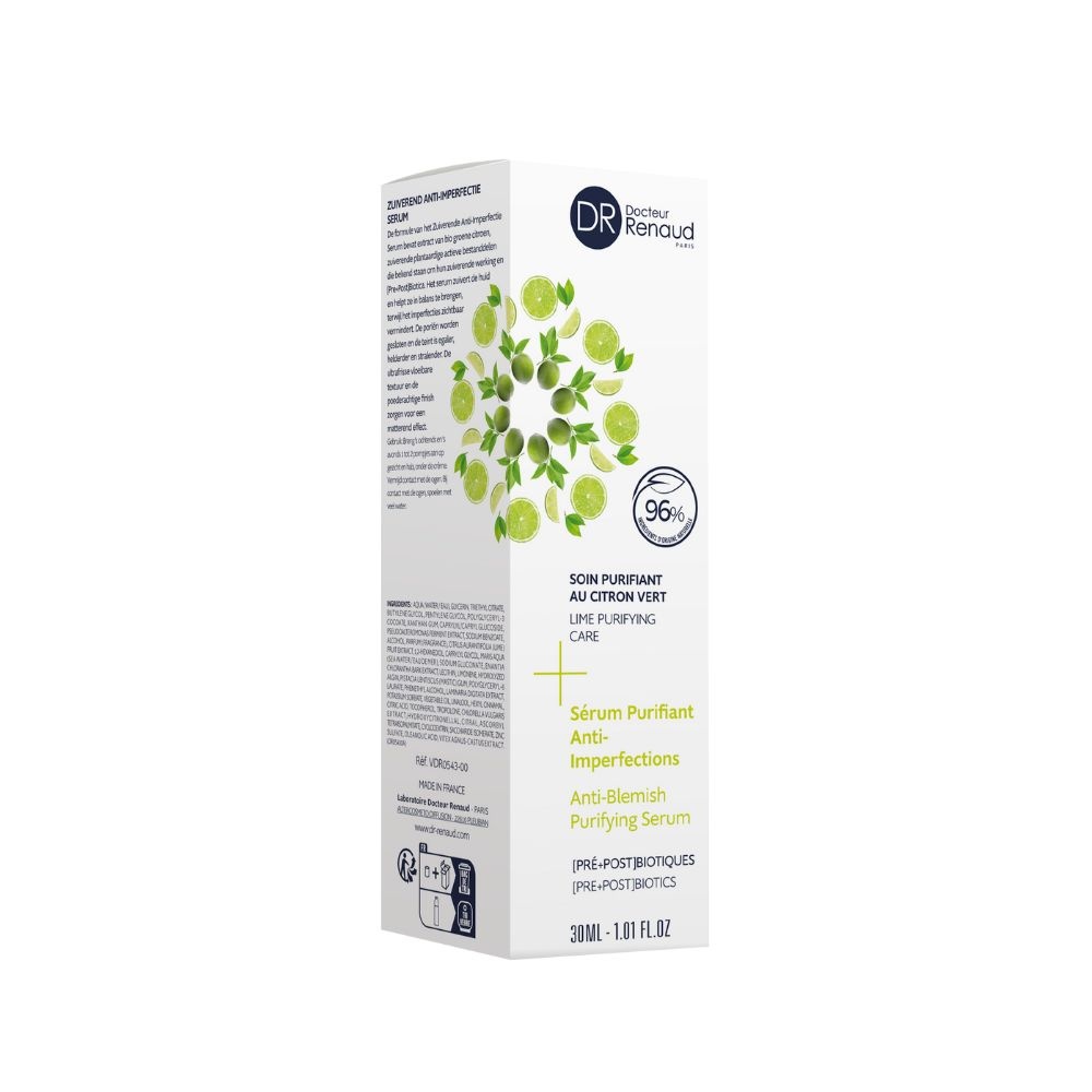 Docteur Renaud Soin purifiant au citron vert Sérum purifiant anti-imperfections