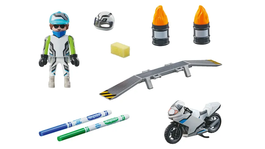PLAYMOBIL 71377 - COLOR - Motorrad