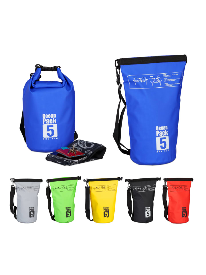 relaxdays Ocean Pack in Blau - 5 l günstig kaufen onesize