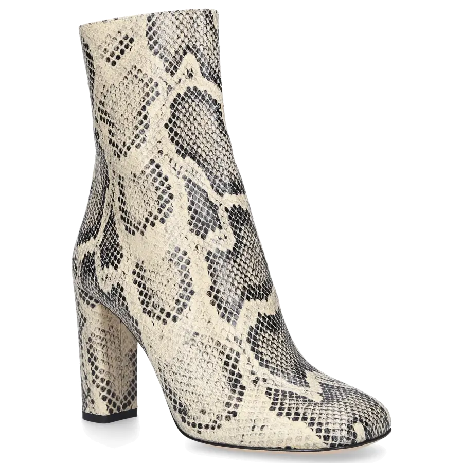 Paris Texas - Klassische Stiefeletten SQUARED BOOTIE 95 Kalbsleder - beige