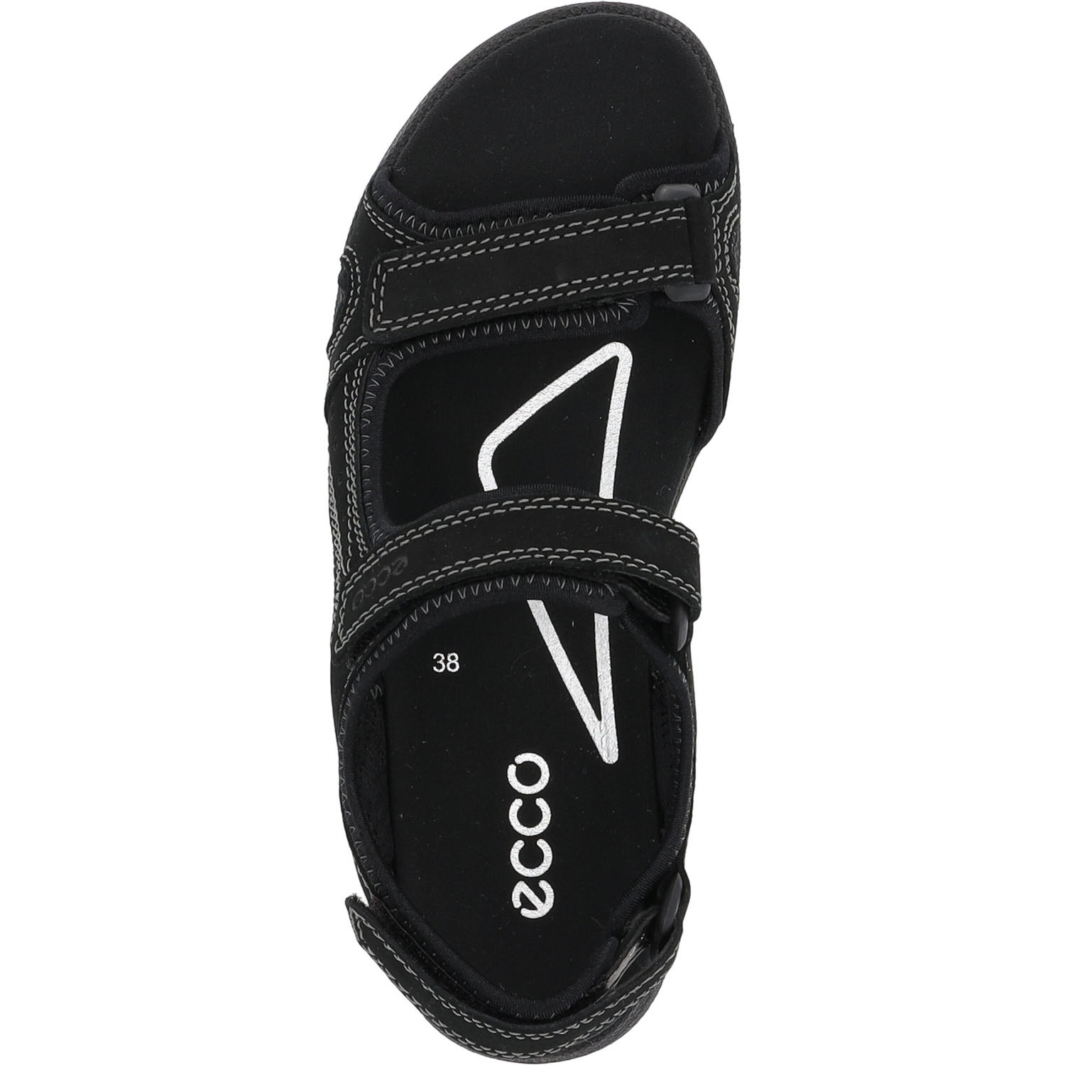 Ecco Onroads W 690033, Sandaletten, Damen, BLACK/BLACK