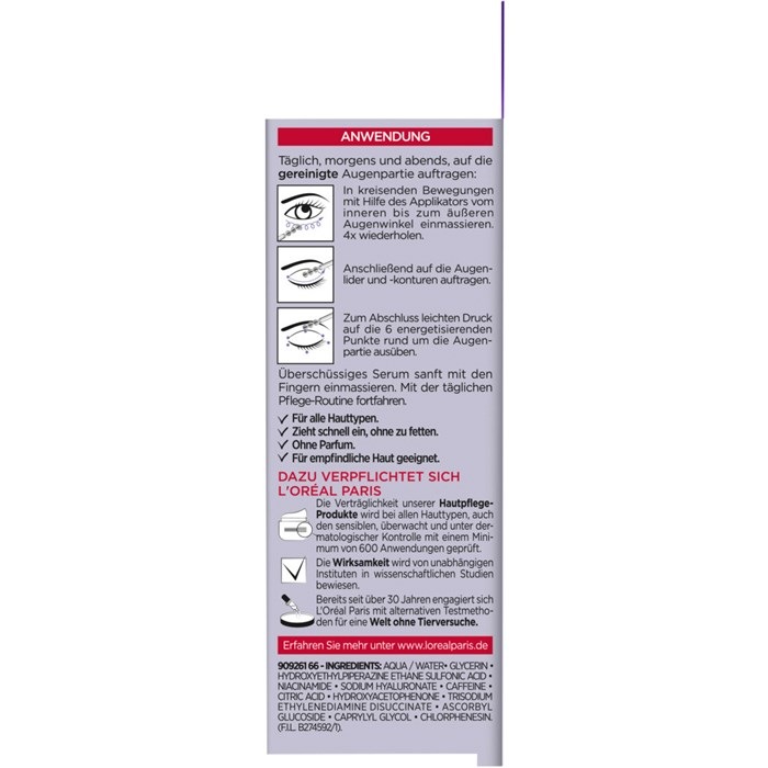 Filler Augenserum