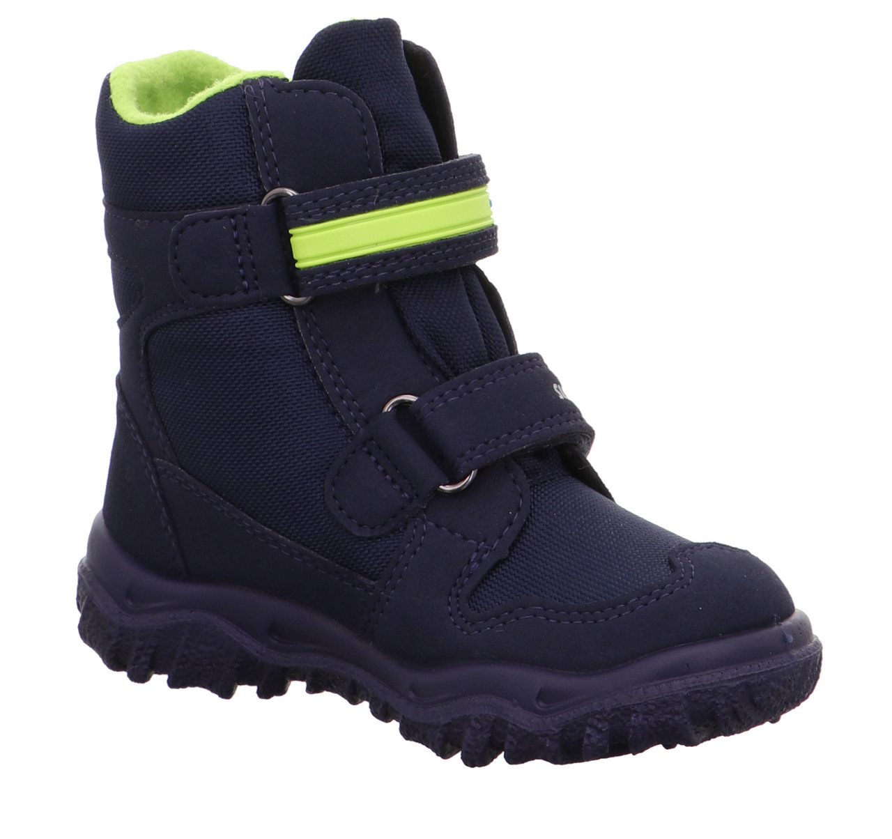 HUSKY - Blau/Grün Boots mit Klettverschluss