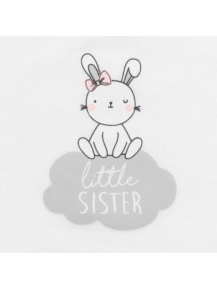 Schlummersack Bio Baby-Body Slogan kurzarm in Grau günstig kaufen