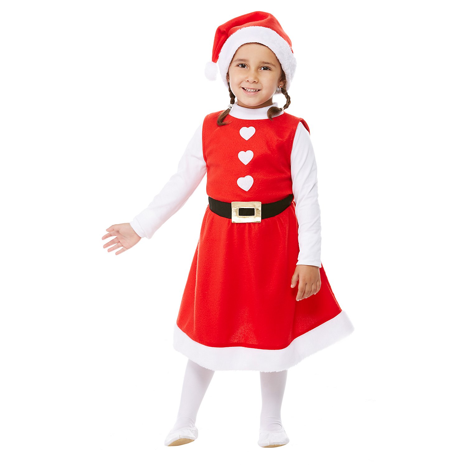 Weihnachtsfrau-Kostüm 
