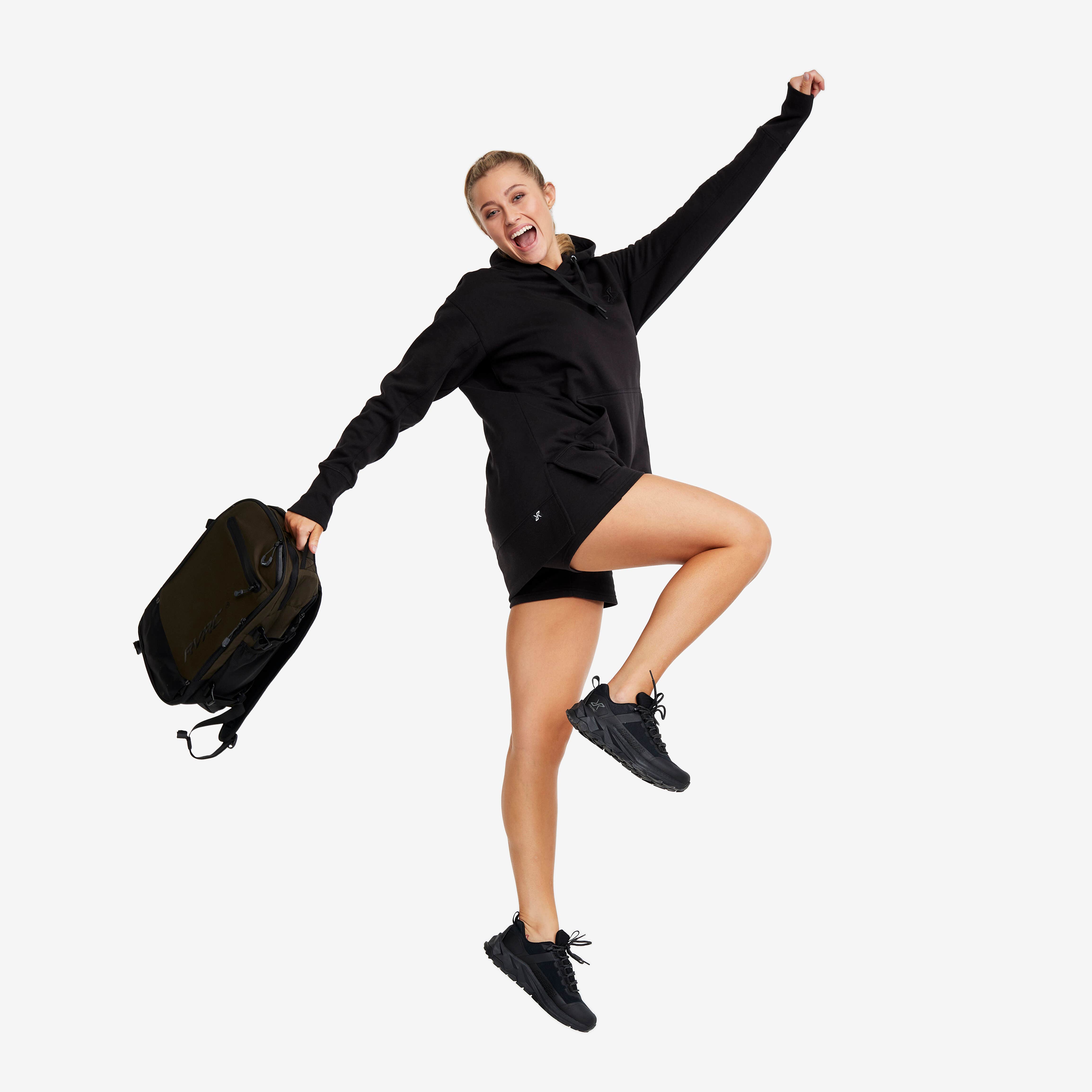 Lounge Hoodie Femme Black