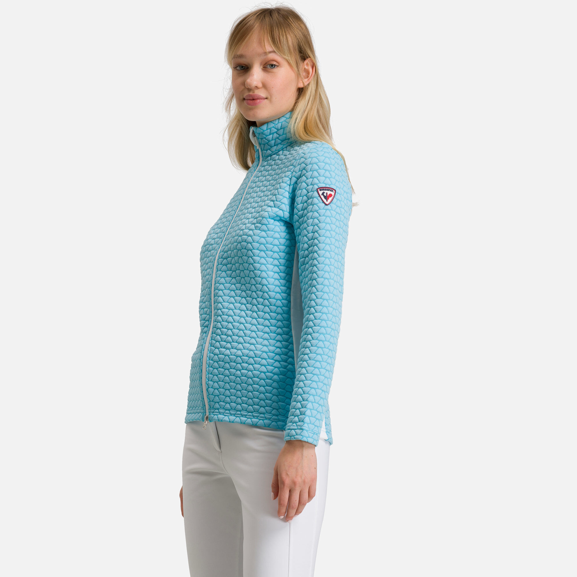 Veste zippée Hiver Print Femme