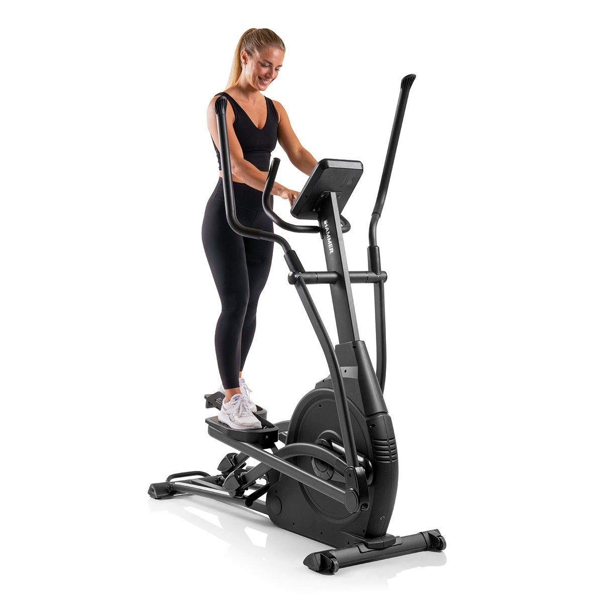 Hammer Crosstrainer SpeedMotion II, 3-fache Steigung, 24 Programme, Zwift & Kinomap