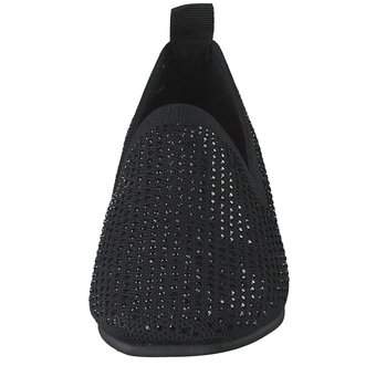 La Strada Slipper in schwarz