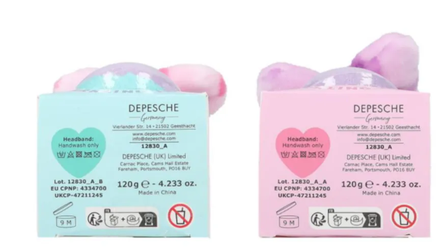 TOPModel Badekugel und Haarband BEAUTY and ME sortiert