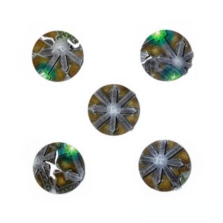 Chaos Temple 50 mm Round Base Toppers (50mm) (5)