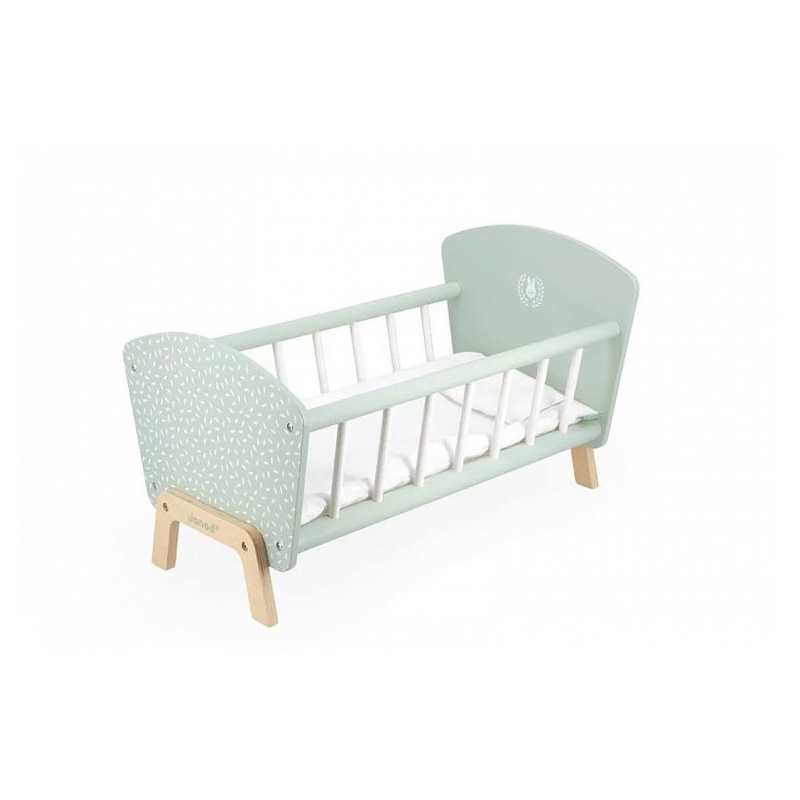 Lit Zen en bois pour poupon
