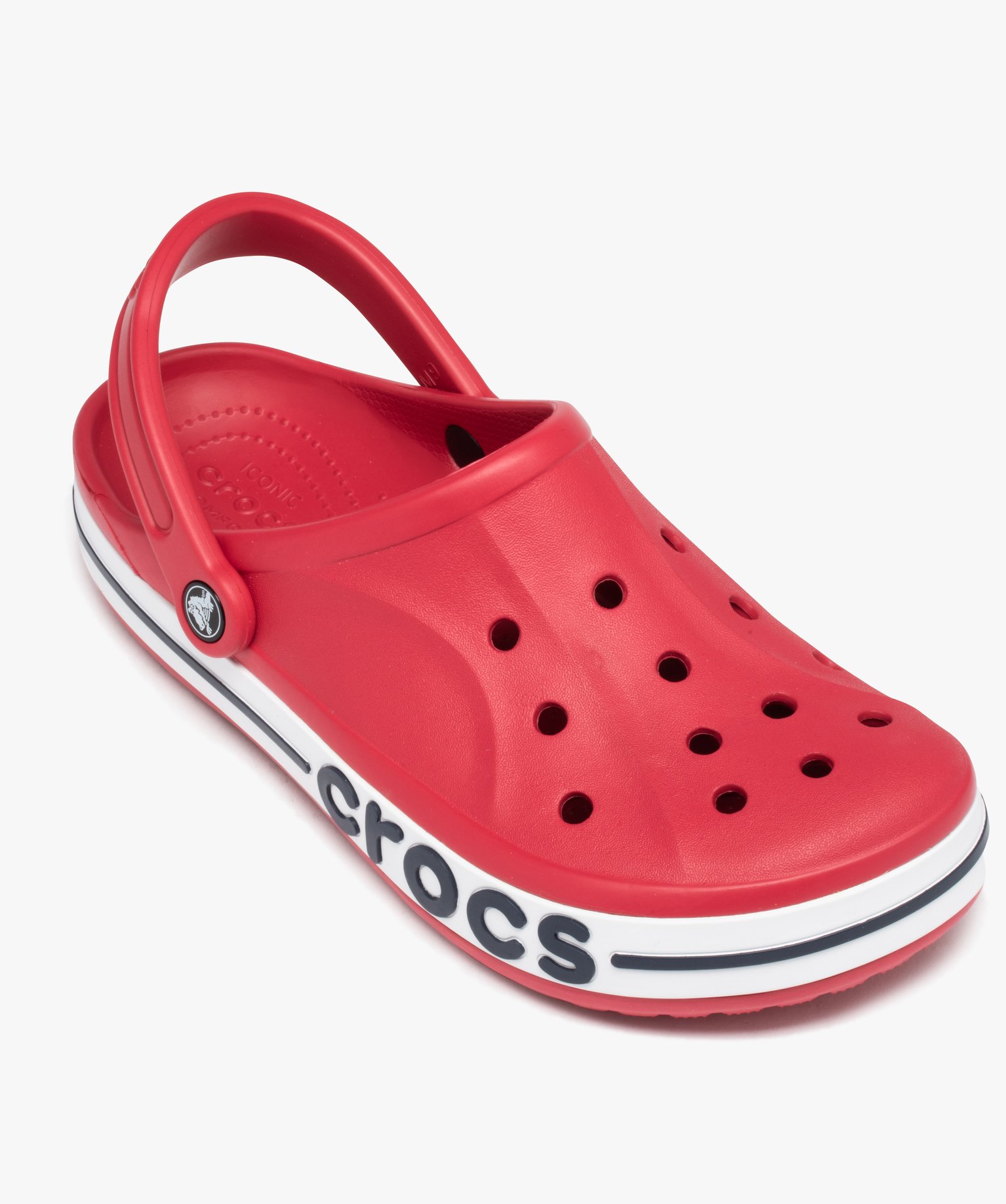 Sabots souples homme dessus perforé à semelle épaisse - C... rouge | GEMO